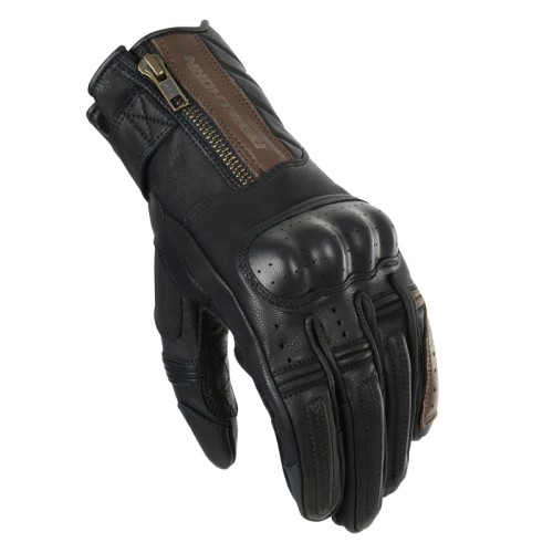 Rebelhorn Hunter vintage női motoros kesztyű barna