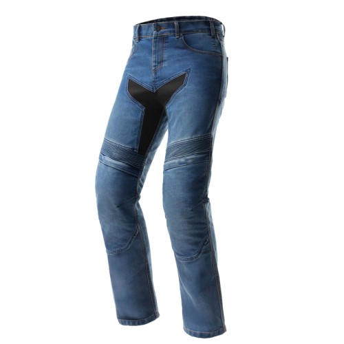 Rebelhorn Eagle 4 regular fit motoros farmer mosott kék Rebelhorn Eagle 4 regular fit motoros farmer mosott kék