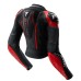 Rebelhorn Diva rs motocycle jacket női bőrdzseki fekete/piros