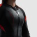 Rebelhorn Diva rs motocycle jacket női bőrdzseki fekete/piros