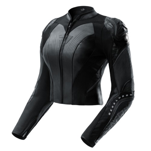 Rebelhorn Diva rs motocycle jacket női bőrdzseki fekete