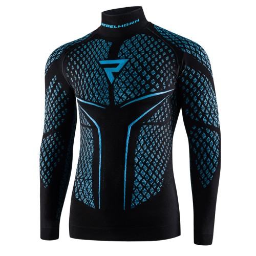 Rebelhorn Therm II aláöltöző felső fekete/kék Rebelhorn Therm II aláöltöző felső fekete/kék