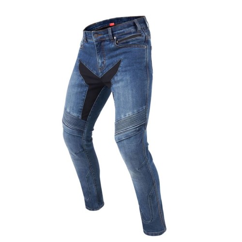 Rebelhorn Eagle III slim fit motoros farmer mosott kék