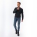 Rebelhorn Nomad tapered fit motoros farmer mosott kék