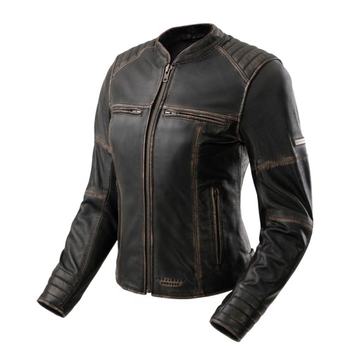 Rebelhorn Hunter II vintage női bőrdzseki barna