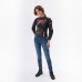 Rebelhorn Rebel női bőrdzseki fekete/rózsaszín