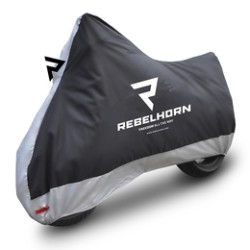 Rebelhorn Cover II motortakaró fekete/ezüst Rebelhorn Cover II motortakaró fekete/ezüst